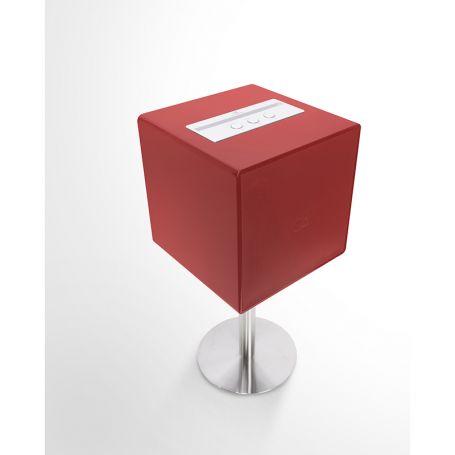 Enceinte bluetooth avec subwoofer PIANO rouge de Dynabass
