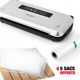 Machine sous vide tactile avec rouleau de sacs offerts AIRPROTECT V2 Noon