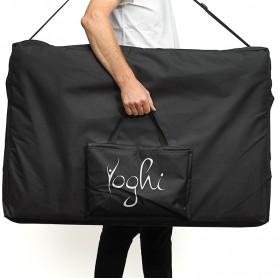 Table de massage pliante avec accessoires et housse TDM102 noir Yoghi