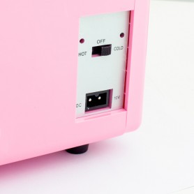 Mini réfrigérateur 4L froid et chaud COLD BEAUTY rose Yoghi