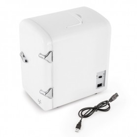 Mini réfrigérateur 4L froid et chaud COLD BEAUTY blanc Yoghi