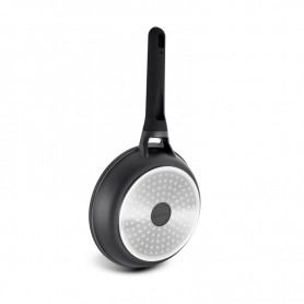 Poêle TFI En Fonte D'aluminium Effet Pierre 20cm 1.2L Anti-Adhesif