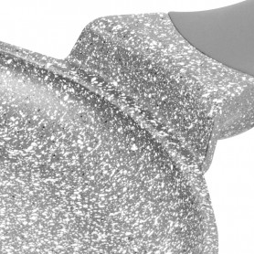 CRÊPIÈRE EN FONTE D'ALUMINIUM EFFET PIERRE 28CM TFI OPALE DURAND DUPONT