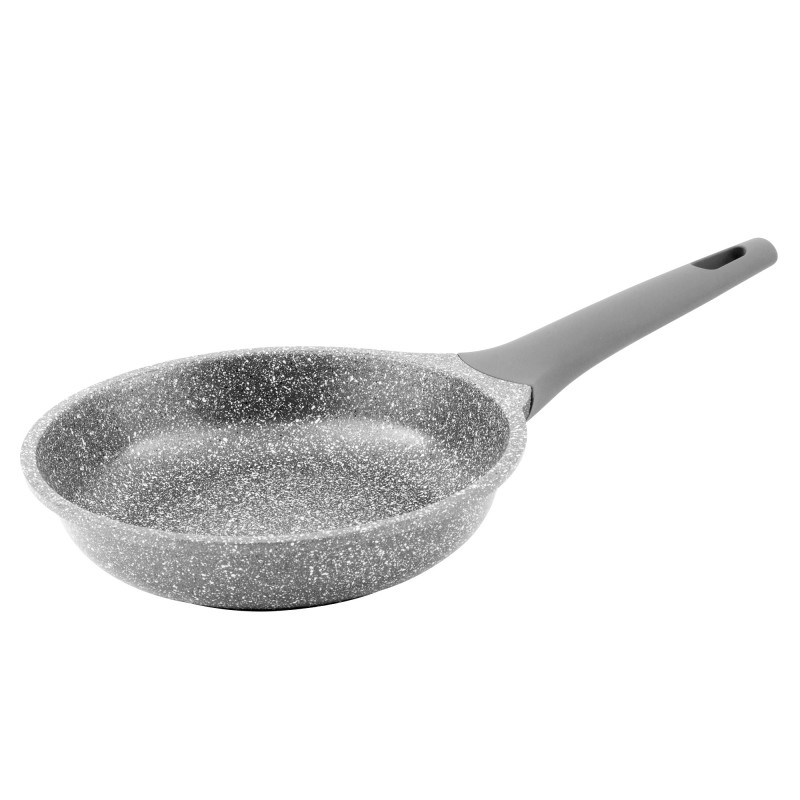 POÊLE EN FONTE D'ALUMINIUM EFFET PIERRE 28CM 2.9L TFI OPALE DURAND DUPONT