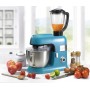 Robot pétrin avec blender en verre et accessoires en teflon EXPERTXL bleu Kitchencook