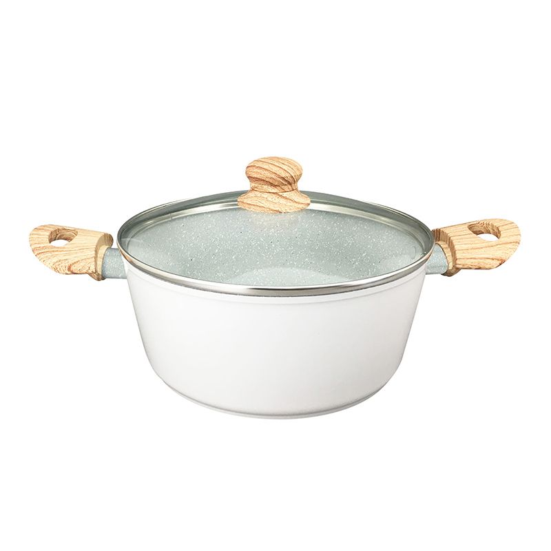 FAITOUT EN ALIMINIUM FORGÉ AVEC COUVERCLE KITCHENCOOK 24CM
STONE_FT24TFI