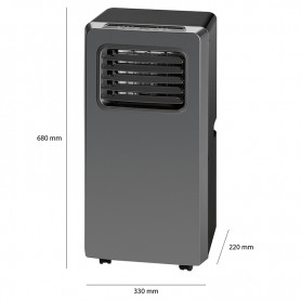 Climatiseur mobile et compact avec poignée FRESH8 Clatronic