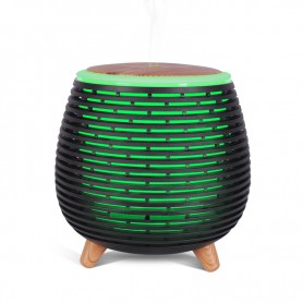 Diffuseur d'arôme, humidificateur et lampe Ultrasonique AROMI noir Yoghi