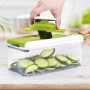 Mandoline Ajustable 4en1 inox SLICY_EXPRESS Cookart