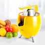 Presse agrumes double cônes avec filtre en acier PRESSPOD jaune Kitchencook