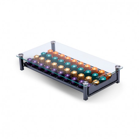 Range capsules X40 plateau En Verre TIR40_GLASS Kitchencook