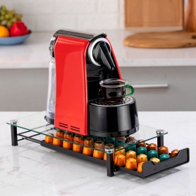 Range capsules X40 plateau En Verre TIR40_GLASS Kitchencook