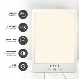 Tablette lumineuse sans UV 3 types de lumières LUM10 Therasun