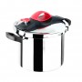 Autocuiseur 24cm Sitrapro TFI 10L Inox – Rouge SITRAPRO10L