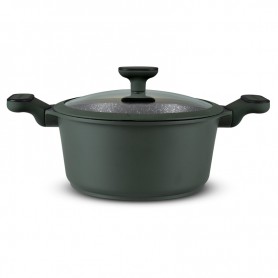 Faitout fonte d'aluminium anti adhésif 24cm TFI SEQUOIA Kitchencook