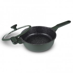 Sauteuse fonte d'aluminium anti adhésif 24cm TFI SEQUOIA Kitchencook