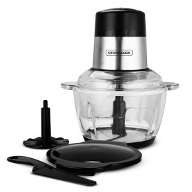 Hachoir électrique 2L avec lames en inox MIXPOD2000 inox Kitchencook