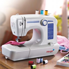 MACHINE A COUDRE AVEC 16 POINTS AJUSTABLES AVEC ECLAIRAGE LED ET ACCESSOIRES OFFERTS MAC5 DE HARPER