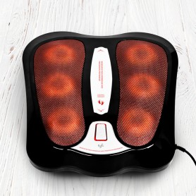 Masseur de pieds shiatsu infrarouge18 têtes MASS_FOOTBLACK Yoghi
