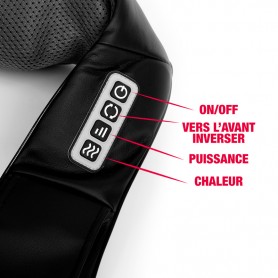 Masseur shiatsu cervicales, nuque et épaules MASS_NECK&BACK Yoghi
