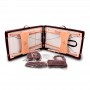 Table de massage pliante avec accessoires et housse TDM102 marron Yoghi