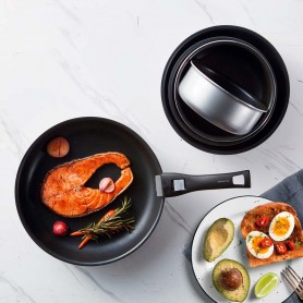 Batterie de cuisine 6pcs aluminium anti adhésif TFI FEEL6G Durand Dupont