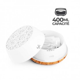 Diffuseur d'arôme, humidificateur et lampe AROMI 400 blanc Yoghi