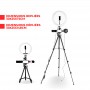 Trépied vlogging avec LED Livestreaming et microphone VLOG 550 Wi Light