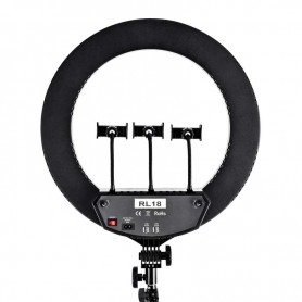 SELFIE SUR TRÉPIED PROFESIONNEL AVEC ANNEAU LUMINEUX 18' RL18 DE WI-LIGHT