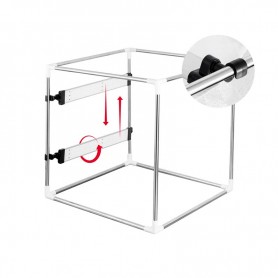 Mini studio photo pliable avec luminosité réglable STUDIOBOX L Wi-Light