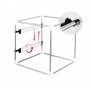 Mini studio photo pliable avec luminosité réglable STUDIOBOX L Wi-Light