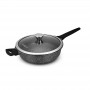 SAUTEUSE EN FONTE D'ALUMINIUM 24CM AVEC COUVERCLE GISORS ST24TFI DE DURAND DUPONT