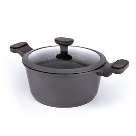 Faitout 24cm fonte d'aluminium anti adhésif TFI SYCAMORE Kitchencook