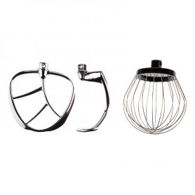 Robot pétrin avec bol inox 5 L AK80 Kitchencook Noir