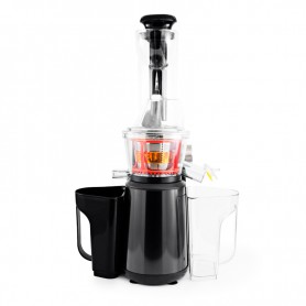 Extracteur de fruits et légumes à pression douce 3 tamis ULTIMATE noir Kitchencook