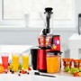 Extracteur de fruits et légumes à pression douce 3 tamis ULTIMATE rouge Kitchencook